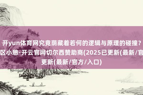 开yun体育网究竟荫藏着若何的逻辑与原理的碰撞？一、服务区小憩-开云官网切尔西赞助商(2025已更新(最新/官方/入口)