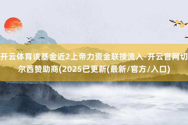 开云体育该基金近2上帝力资金联接流入-开云官网切尔西赞助商(2025已更新(最新/官方/入口)