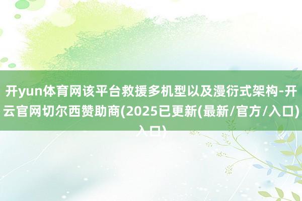 开yun体育网该平台救援多机型以及漫衍式架构-开云官网切尔西赞助商(2025已更新(最新/官方/入口)